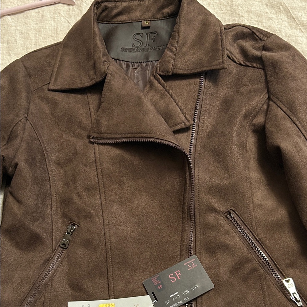 Authentic SF SUPERLATIVE FASHION Luxury Designer Jacket BNWT
